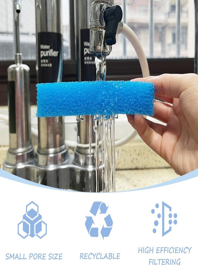 SHIGATSU 12 Pack Replacement Aquarium Sponge Foam Filter Pads for Seachem Tidal 55 Filter - Image 3